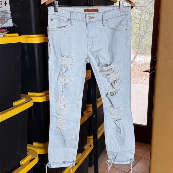 Joe’s Jeans Billie Ankle Cori Distressed Boyfriend Jeans Size 27 - Picture 3 of 12